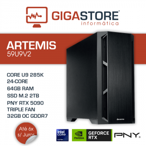 Desktop Gaming ARTEMIS-59U9V2 Ultra 9 285K 64GB RAM 2TB SSD W11